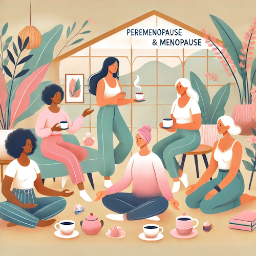 Representación de la Perimenopausia y Menopausia de la Mujer